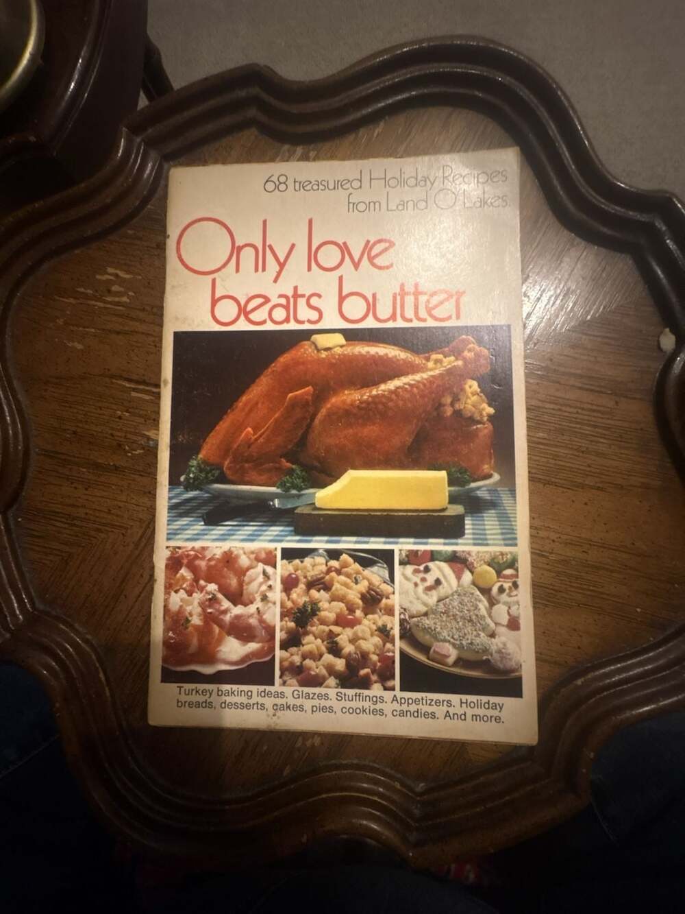 Land O' Lakes Only Love Beats Butter Vintage Holiday Recipe Cookbook